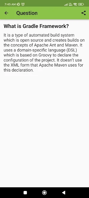 Gradle Interview Question Screenshot 1