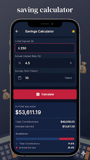 CalcyFinance Financial Calc Screenshot 2