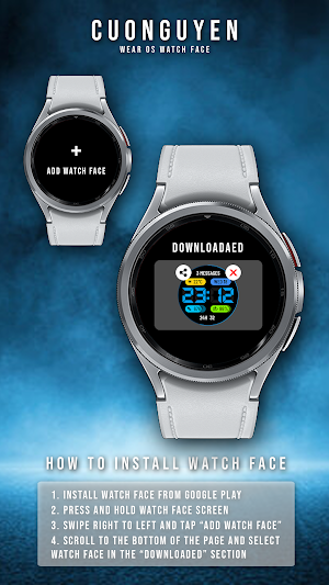 Watch face CNW0032 Screenshot 3
