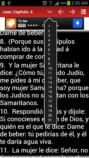 Biblia Reina Valera (Spanish) Screenshot 2