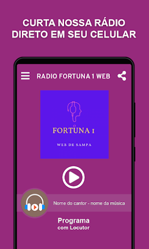 radio fortuna 1 web Screenshot 0