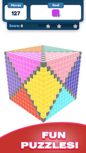 Cube Match Blast 3D Screenshot 2