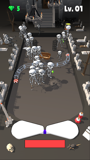 Flipper Fury: Zombie Clash Screenshot 2