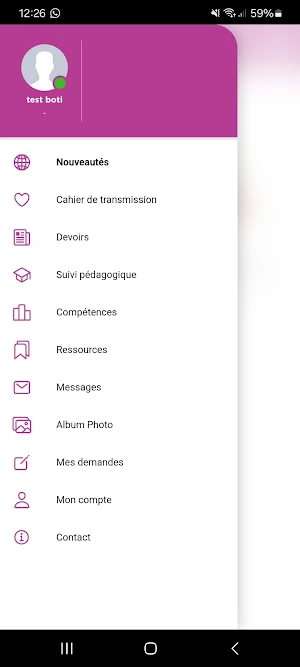 Ecole Jeu Pousse Screenshot 2
