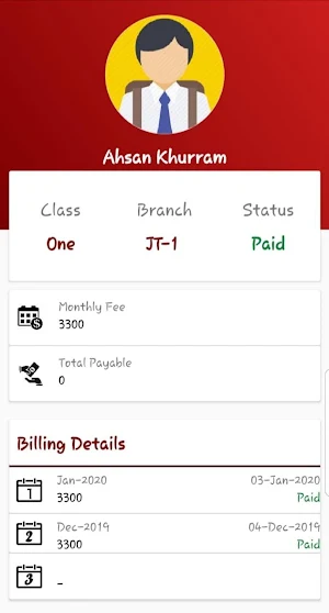 JPS School System Screenshot 3