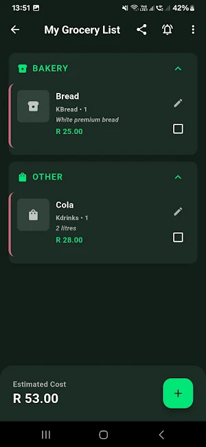 BasketBestie: Grocery & Pantry Screenshot 2