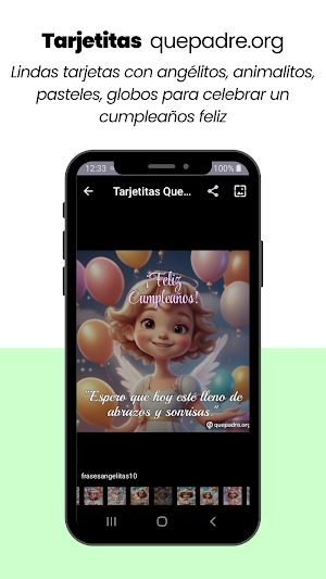 Tarjetitas Quepadre.org Screenshot 3
