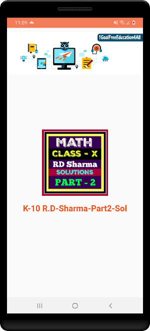 RD Sharma Class X Part-2 Screenshot 0