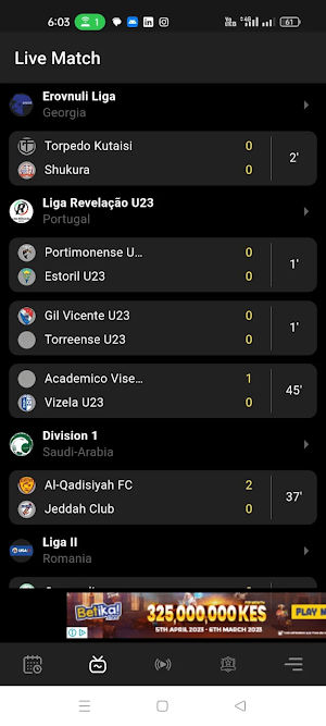 Football Live TV HD Screenshot 3
