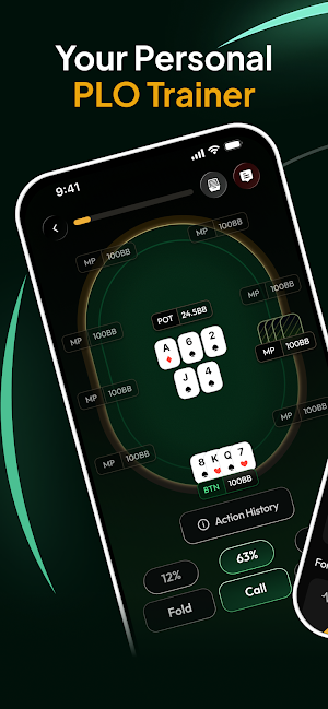 Runout PLO Trainer - Poker Ed Screenshot 0