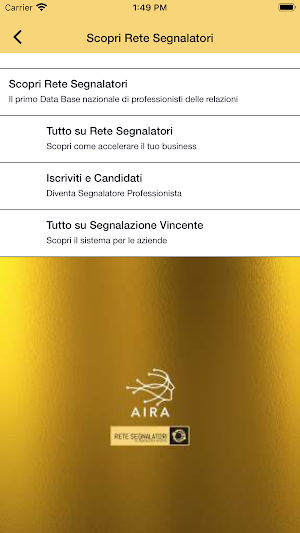 Rete Segnalatori Pro Screenshot 1
