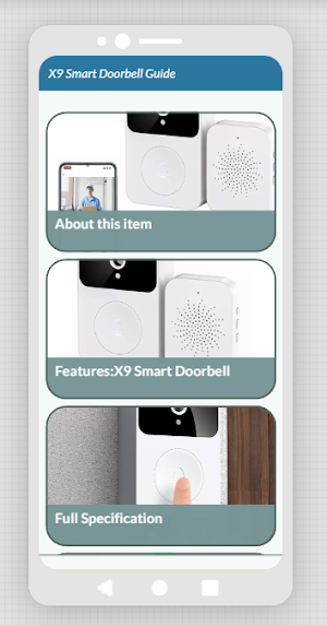X9 Smart Doorbell App Guide Screenshot 3