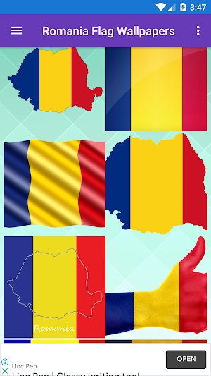 Romania Flag Wallpaper: Flags and Country Images Screenshot 0