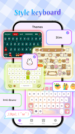 Keyboard Emoji & Sound Themes Screenshot 1