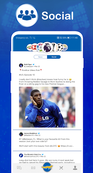 ComeOnLeicester Fanzine Screenshot 1