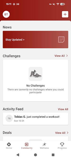 Fitness Hall Screenshot 2