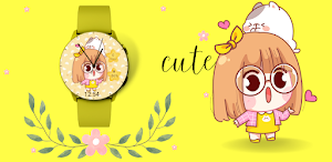 Cartoon kawaii watch face 2023 Screenshot 2