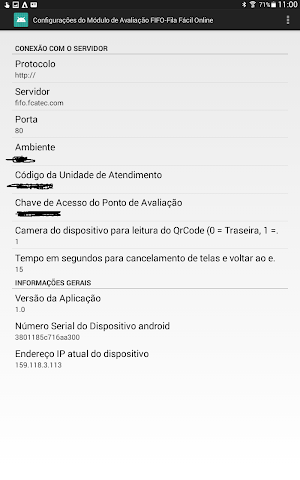 FIFO-Avaliação do Atendimento Screenshot 3