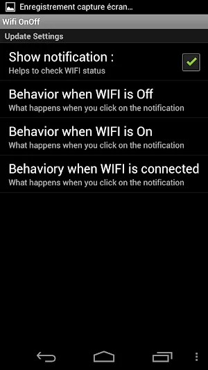 Wifi on/off - Widget Screenshot 2