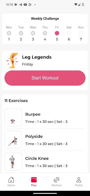 FitnessFilet Screenshot 3