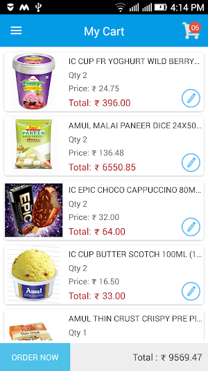 Amul Cart Screenshot 3