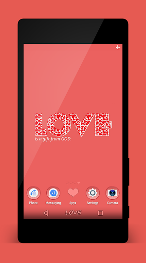 love | Xperia™ Theme Screenshot 0
