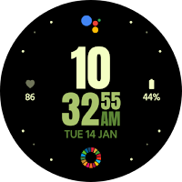 EXD131: Clean Watch Face