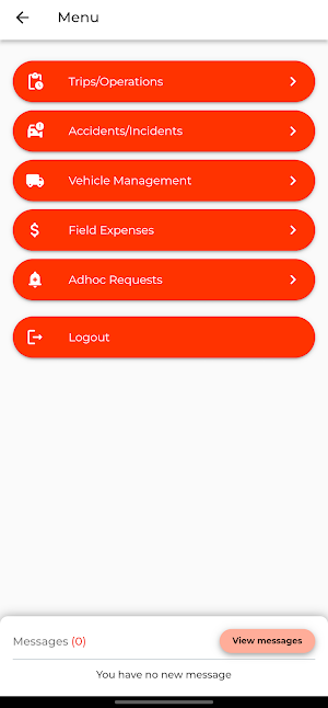 SGA DCMS Field App Screenshot 2