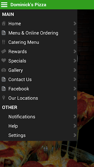 Dominick's Pizza - MD Screenshot 1