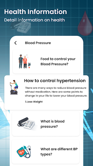 Blood Pressure Tracker Screenshot 3