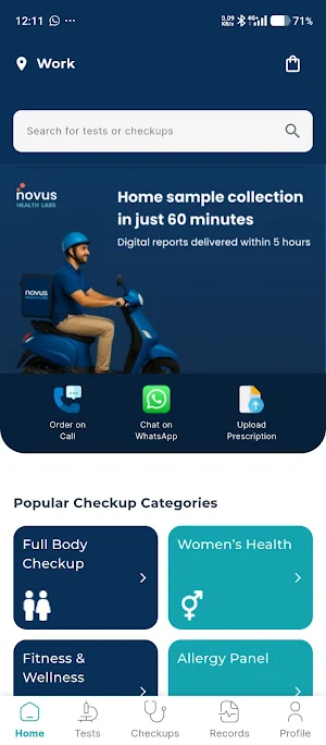 Novus Health Labs Screenshot 3