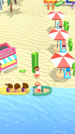 Beach Idle 3D Screenshot 2