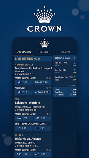 Crown Casino Screenshot 2