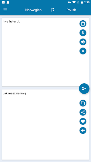 Norwegian Polish Translation screenshot 3