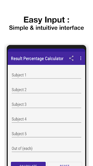 Result Percentage Screenshot 0