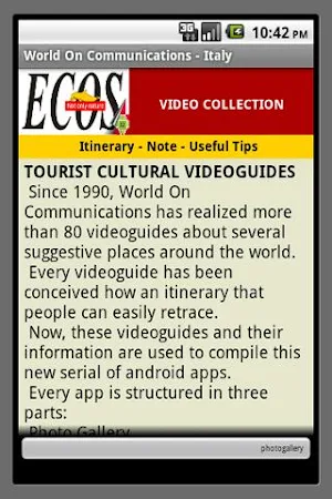 Ecos - Videocollection Screenshot 1
