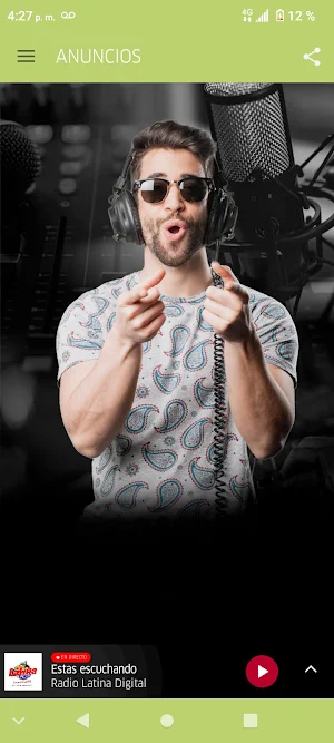 Radio Latina Digital Screenshot 0