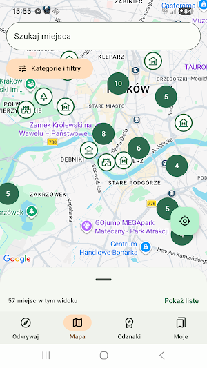 PLace: atrakcje w Polsce Screenshot 2