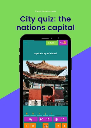 City quiz: the nations capital Screenshot 0