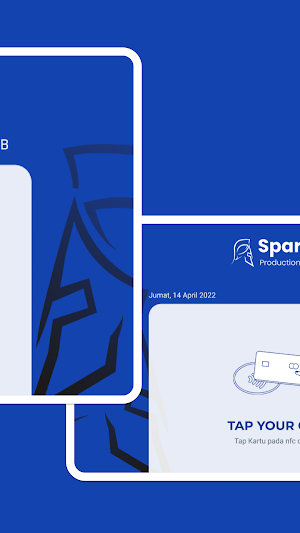 Absensi Spartan Blue Screenshot 3