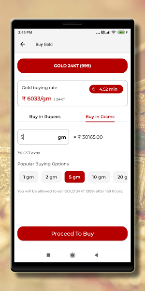 K M Choksi Jewellers Screenshot 2