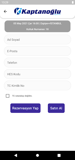 Kaptanoğlu Seyahat Screenshot 3
