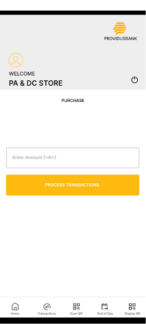 Providus SoftPOS Screenshot 2