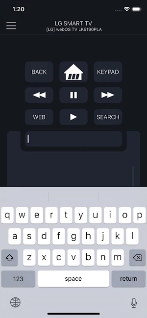 Smartify - LG TV Remote Screenshot 2