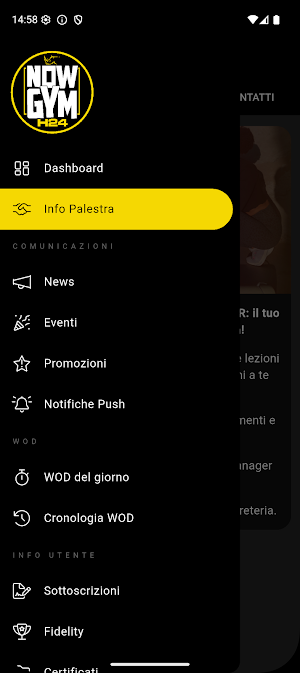 MyNowGym Screenshot 1