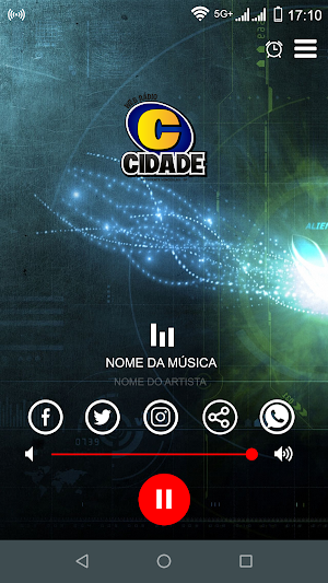 Web Rádio Cidade Screenshot 2