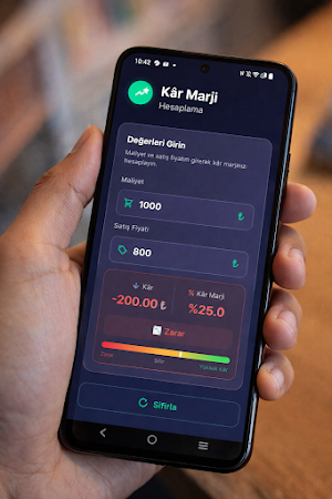 Kar/Marj Hesaplama Screenshot 2