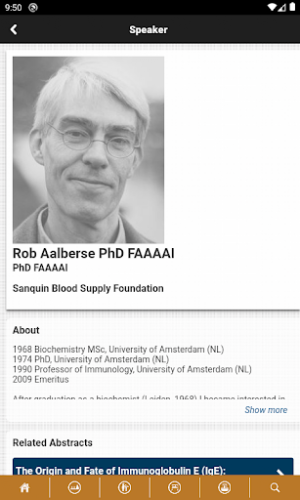 AAAAI Meetings Screenshot 3