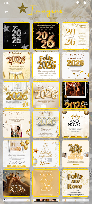 Feliz Ano Novo 2026 Screenshot 1