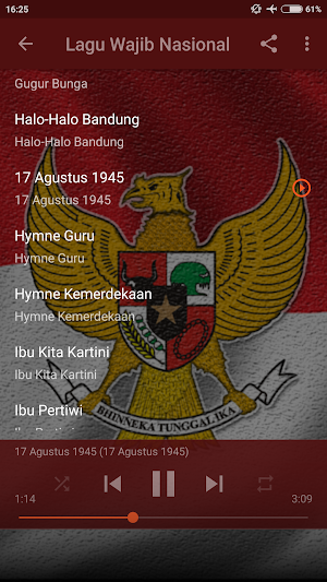 Lagu Wajib Nasional Lengkap Screenshot 2